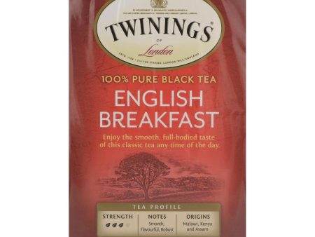 Twinings Tea English Breakfast Tea - Black Tea - Case Of 6 - 20 Bags Hot on Sale