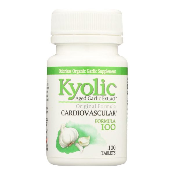 Kyolic - Aged Garlic Extract Cardiovascular Formula 100 - 100 Tablets Online