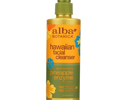 Alba Botanica - Enzyme Facial Cleanser Pineapple - 8 Fl Oz Online now