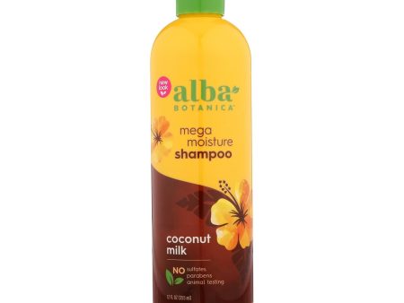 Alba Botanica - Natural Hawaiian Shampoo Drink It Up Coconut Milk - 12 Fl Oz Sale