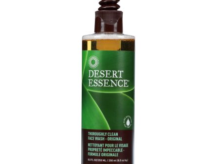 Desert Essence - Thoroughly Clean Face Wash - Original - 8.5 Fl Oz Cheap