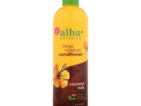 Alba Botanica - Hawaiian Hair Conditioner - Coconut Milk - 12 Fl Oz on Sale