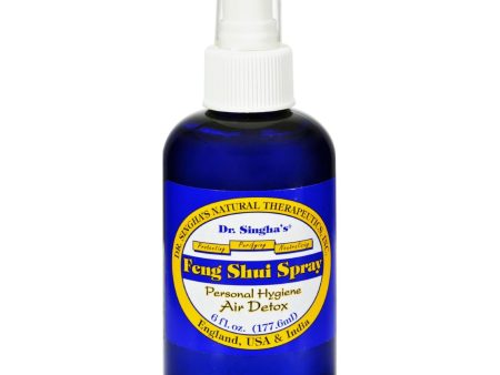 Dr. Singha s Feng Shui Spray - Air Detox - 6 Fl Oz Supply