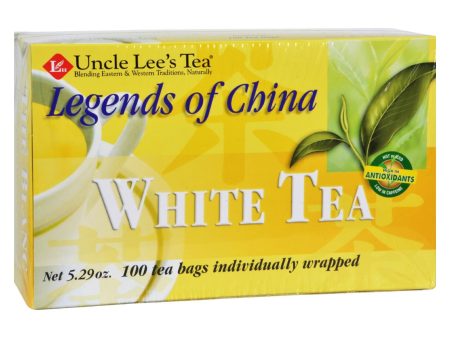 Uncle Lee s Legends Of China White Tea - 100 Tea Bags on Sale