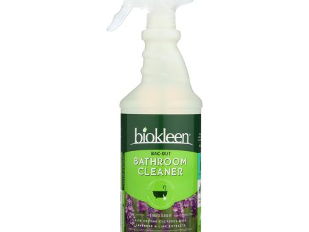 Biokleen Bac-out Bathroom Cleaner - Case Of 6 - 32 Oz Online now