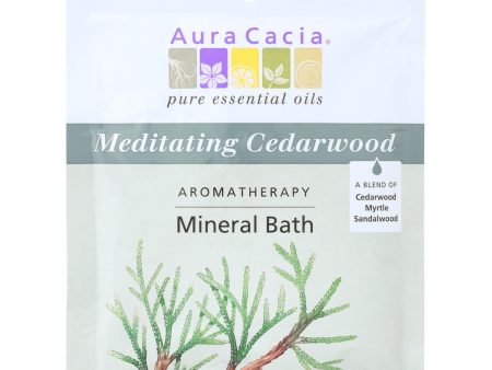 Aura Cacia - Aromatherapy Mineral Bath Meditation - 2.5 Oz - Case Of 6 Cheap