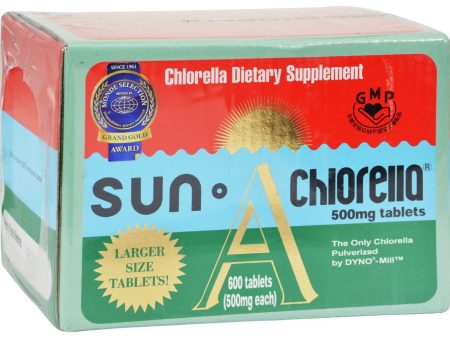 Sun Chlorella A Tablets - 500 Mg - 600 Tablets on Sale