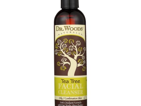 Dr. Woods Facial Cleanser - Tea Tree - 8 Oz For Sale