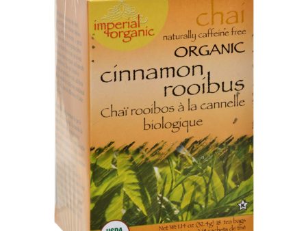 Uncle Lee s Imperial Organic Cinnamon Rooibus Chai Tea - 18 Tea Bags For Cheap