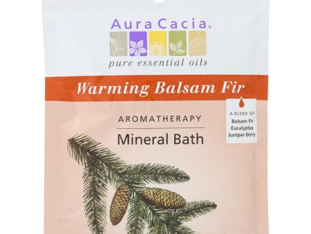 Aura Cacia - Aromatherapy Mineral Bath Soothing Heat - 2.5 Oz - Case Of 6 Supply