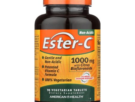 American Health - Ester-c With Citrus Bioflavonoids - 1000 Mg - 90 Vegetarian Tablets Online now