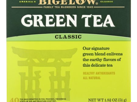 Bigelow Tea Tea - Green - Case Of 6 - 40 Bag Online Sale