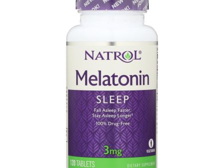 Natrol Melatonin - 3 Mg - 120 Tablets Supply