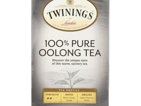 Twinings Tea Black Tea - China Oolong - Case Of 6 - 20 Bags Fashion