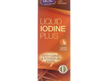 Life-flo Health Care Liquid Iodine Plus - 2 Fl Oz Supply