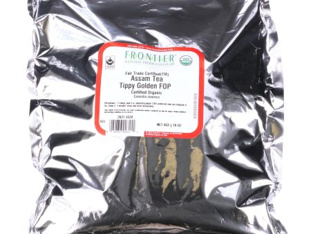 Frontier Herb Tea - Organic - Fair Trade Certified - Black - Assam - Flowering Orange Pekoe Grade - Bulk - 1 Lb Cheap