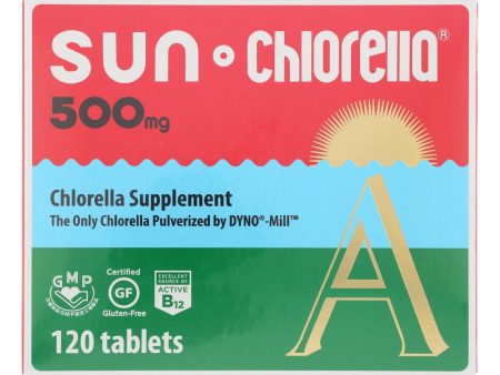 Sun Chlorella A Tablets - 500 Mg - 120 Tablets For Discount