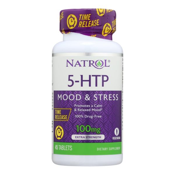 Natrol 5-htp Tr Time Release - 100 Mg - 45 Tablets Online Hot Sale