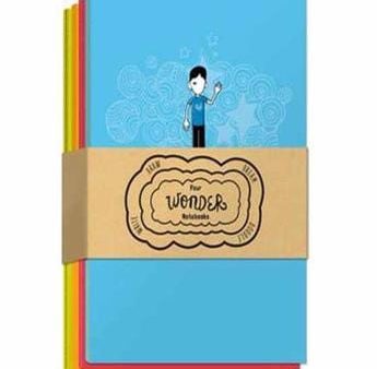 R J Palacio: Four Wonder Notebooks [2017] paperback Online now